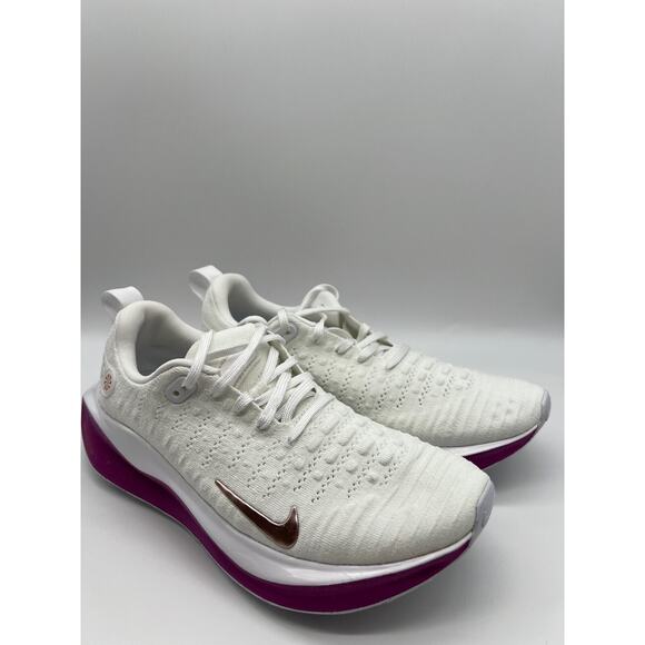 Nike ReactX Infinity Run 4 White Hot Fuchsia DR2670 108 Women’s Size 10 - Picture 6 of 12